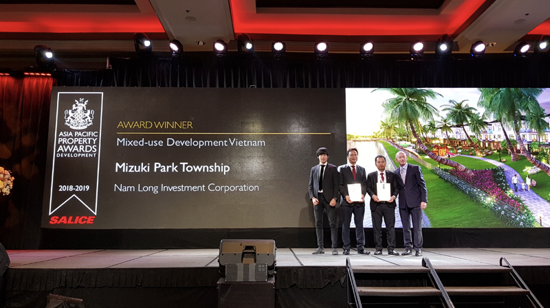 Khu đô thị Mizuki Park Sài Gòn vinh dự nhận giải thưởng Asia Pacific Property Awards
