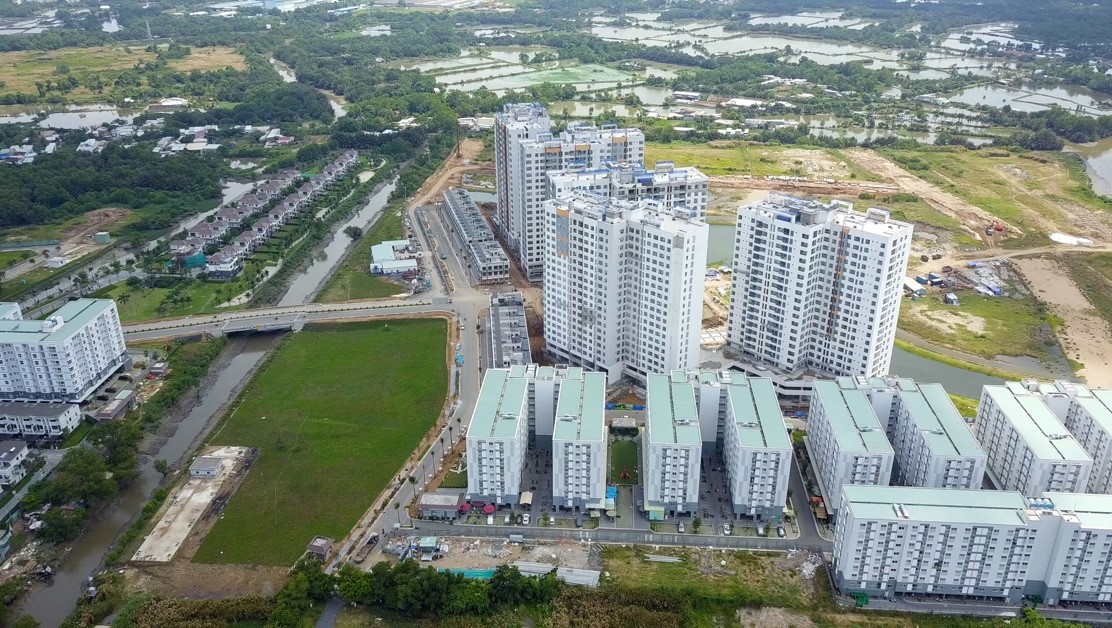 Dự án EHomeS Nam Sài Gòn trong tổng thể Khu đô thị Nam Long Mizuki Nguyên Sơn